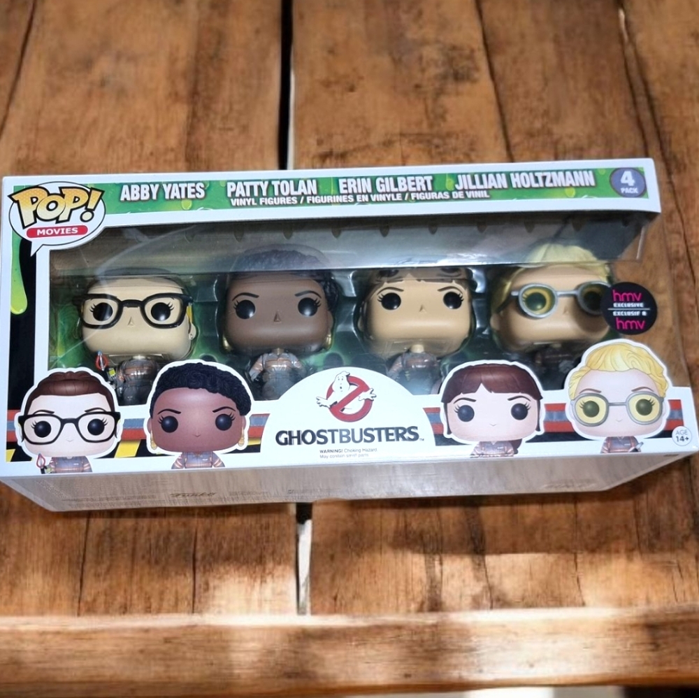 Funko Pop! 4 Pack Ghostbusters Vinyl Figures Set
